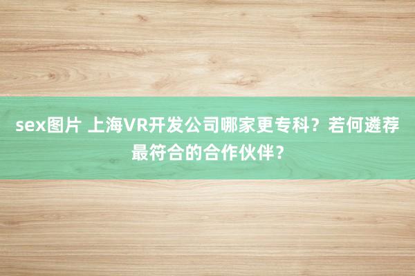 sex图片 上海VR开发公司哪家更专科？若何遴荐最符合的合作伙伴？