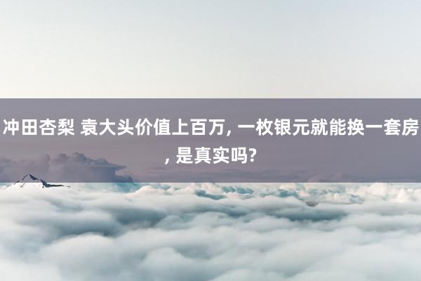 冲田杏梨 袁大头价值上百万， 一枚银元就能换一套房， 是真实吗?